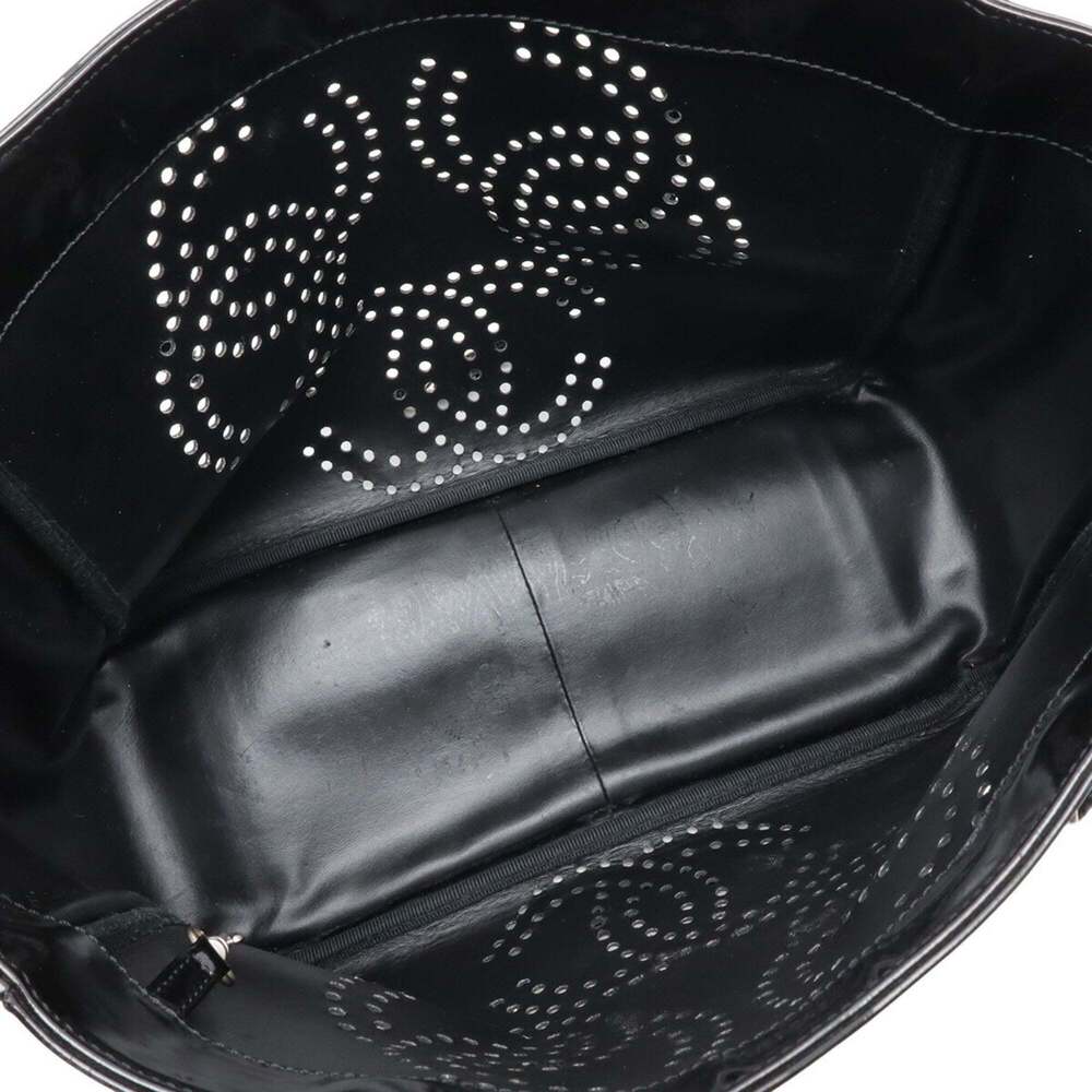 CHANEL Black Logo Shoulder Bag - Picture 8 of 10